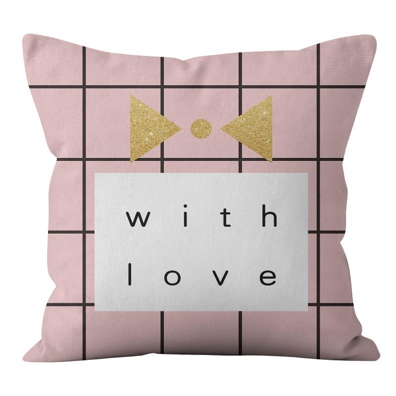 Скандинавский Ins Ультракороткая Бархатная Наволочка Домашняя Подушка Чехол для Подушки