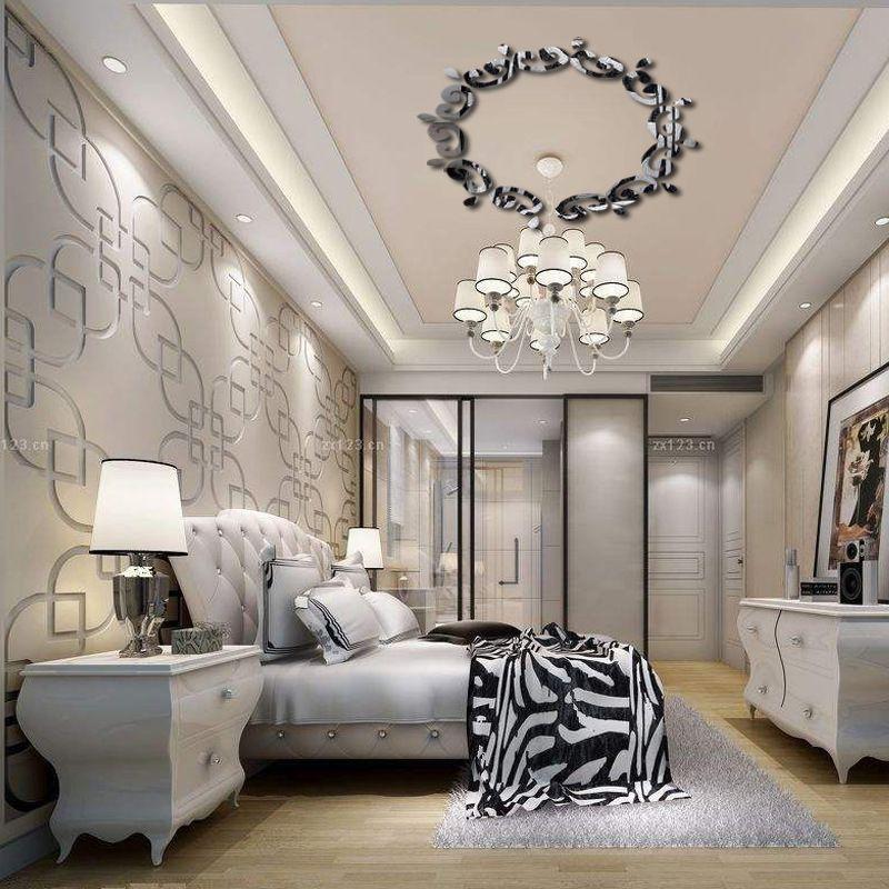 Premium Acrylic 3d Diy Mirror Wall Stickers With Timeless Design For Modern Homes