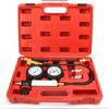 TU-21 Compression  Test  Kit Engine Cylinder Dual Gauge Leakdown Tester Kit Diagnostics Tool