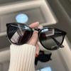Classic Square Casual Fashion Sunglasses Women Men Vintage Stylish Oval Shaped Minimalist Female Male
