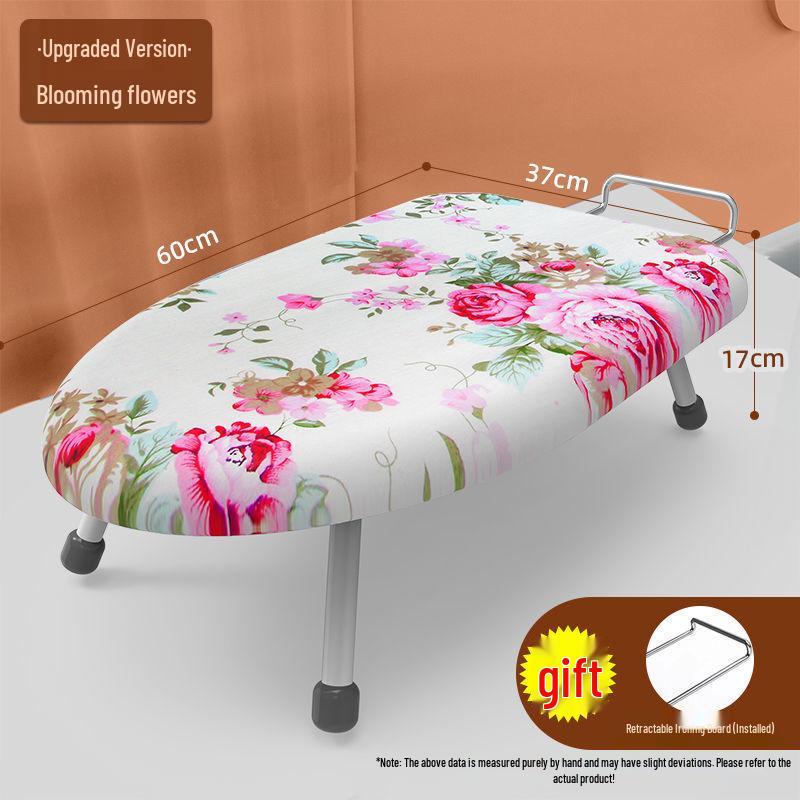 Складная настольная гладильная доска с термозащитным чехлом для электрических утюгов