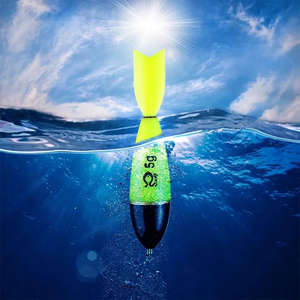 ABS Luminous Electronic Fish Float Composite Fishing Vertical Float Sea Fishing