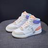 Women's High Top Sneakers Street Fashion Trend Casual Board Shoes Training Shoes Basketball Shoes
