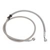 Motorcycle Brake Hose Sensitive Braking Good Heat Insulation Knitted Steel Brake Coupling for