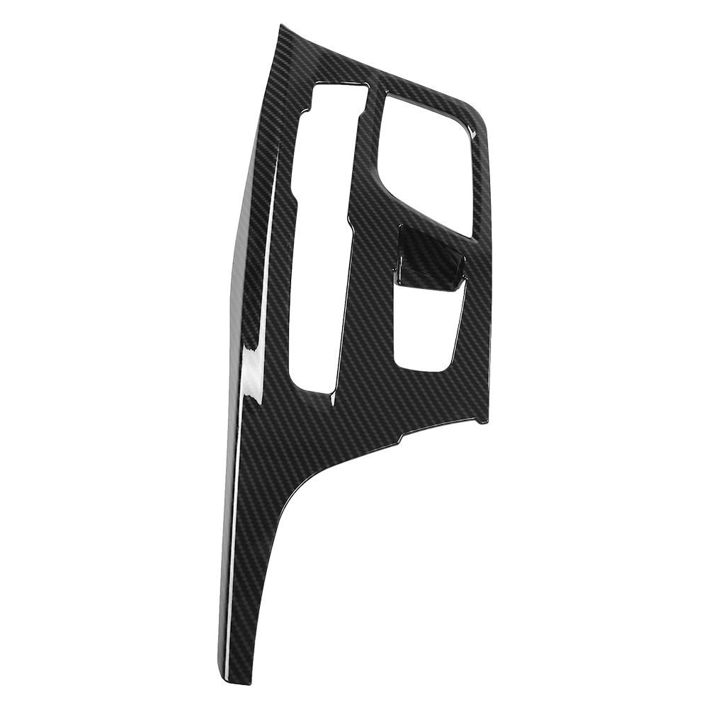 Carbon Fiber Style Center Console Gear Shift Panel Cover Trim for 5 Series G30 2017‑2018