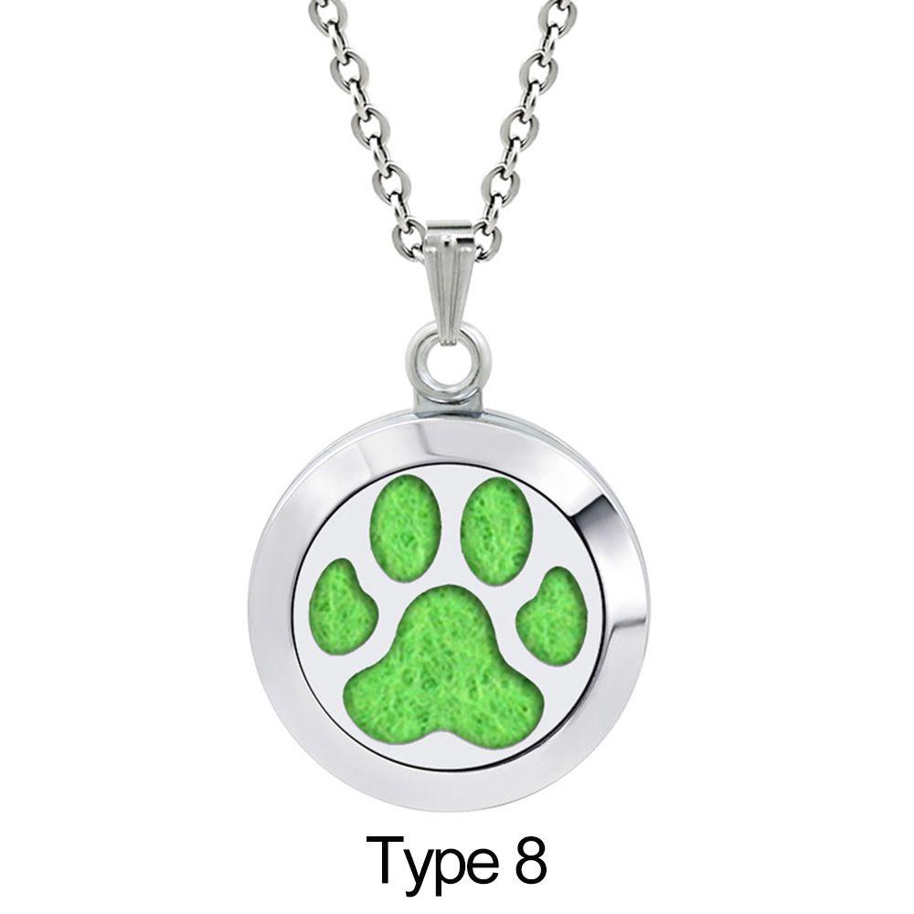 Кулон из нержавеющей стали для ароматерапии, подвески с ароматом, диффузор эфирного масла, ожерелье, ароматный медальон