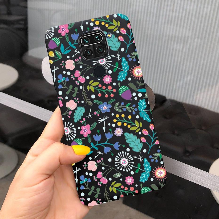 Чехол для Xiaomi Redmi Note 9 Роскошный подсолнух лаванда силиконовый задняя крышка чехол для телефона для Redmi Note 9 Pro Max 9s Note9 мягкий чехол