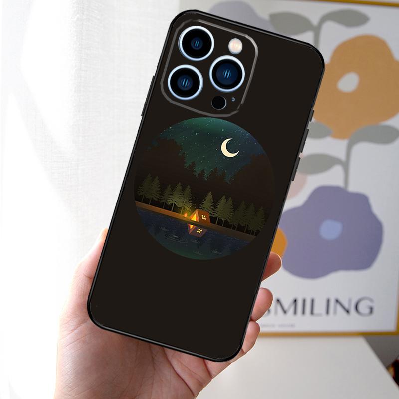 Чехол для телефона Nature Camping Art для iPhone 13 12 11 Pro Max 13 Mini X XR XS Max 7 8 Plus SE 2020 задняя крышка