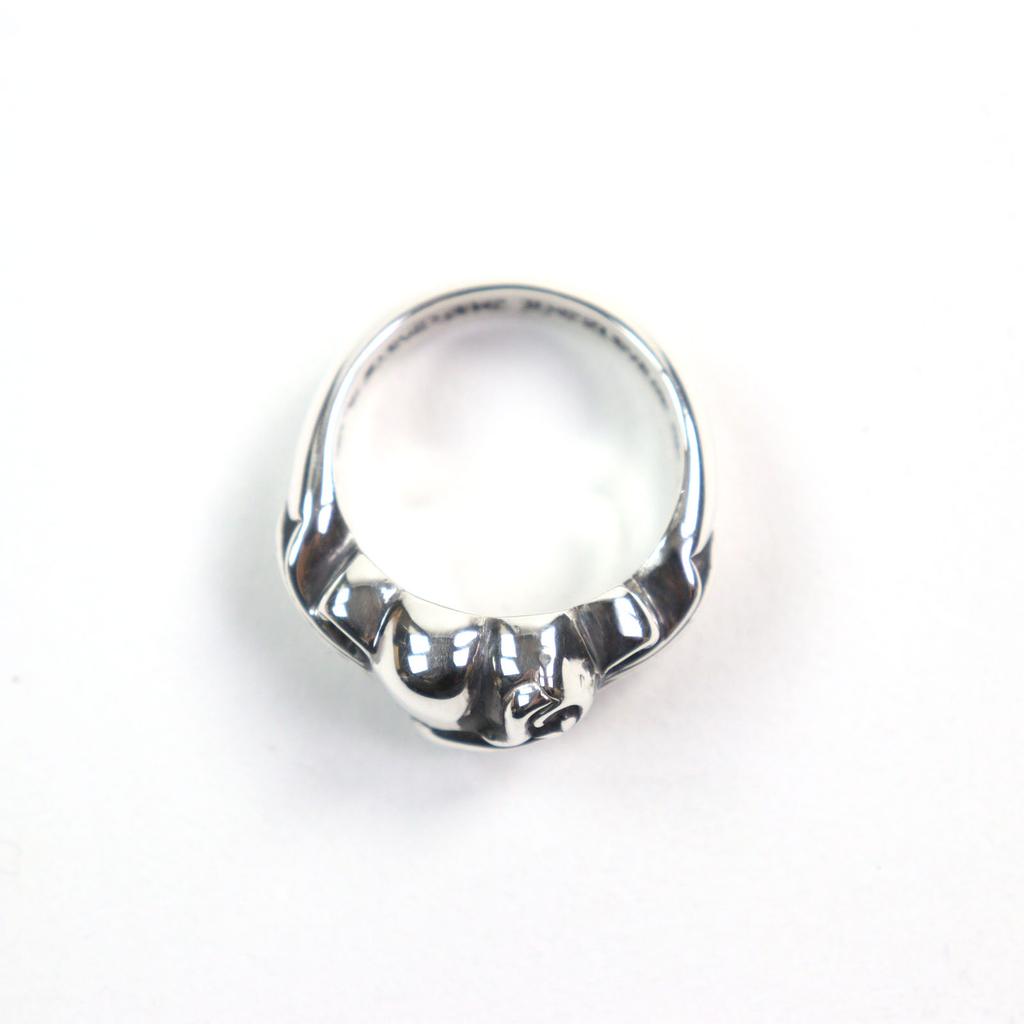 Отличное кольцо CHROME HEARTS Floral Cross Heart Ring Серебро 925 мужское б/у