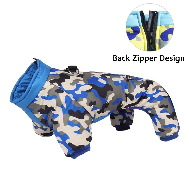 Профессиональная Зимняя Теплая Утолщенная Куртка для Питомца Собаки Водонепроницаемая Одежда для Собак для Маленьких Средних Собак Щенячье Пальто Чихуахуа Французский Бульдог Мопс Одежда