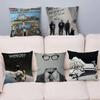 W-Weezer Подушка с логотипом группы Подарок Декор для домашнего офиса Подушка для спальни Дивана Автомобиля Наволочка