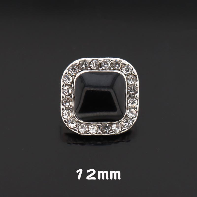 5 шт. Кристальная бриллиантовая пуговица Женское пальто Куртка Маленькая ароматная жемчужная пуговица Металлическая бриллиантовая пуговица для кардигана Меховая пуговица