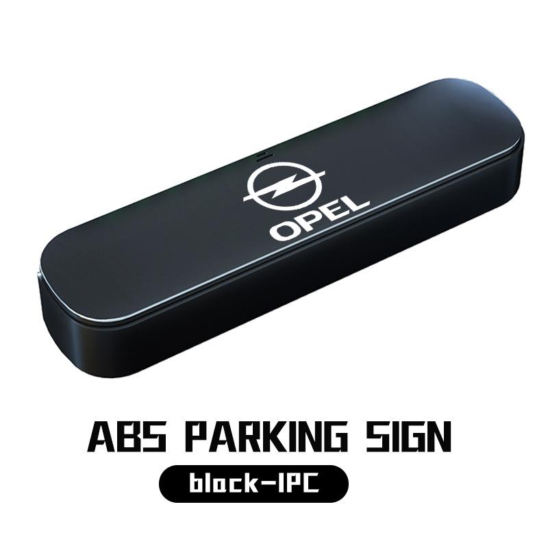 Car Temporary Parking Phone Number Digital Moving Number Plate For Opel Meriva Mokka Grandland Vectra Zafira Vivaro Antara