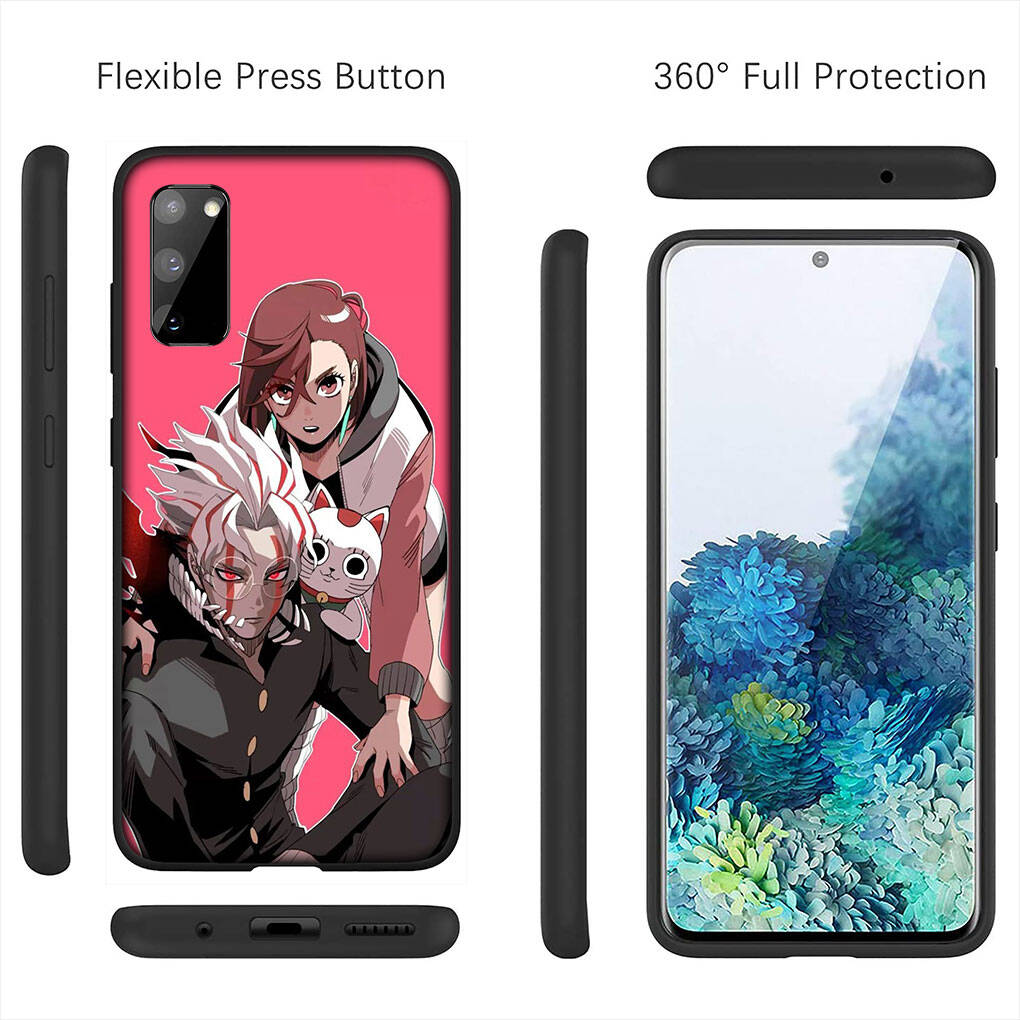 for Motorola Moto Edge 70 60 50 G54 G86 Samsung Galaxy S25 iPhone 17 16 15 Redmi Note 14 13 Pro Max Phone Case Ayase Momo Dandadan DAN DA DAN Okarun