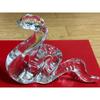 Used Baccarat Zodiac Snake Snake Crystal Figurine Figurine