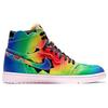 J. Кроссовки унисекс Balvin x Air Jordan 1 Retro OG High Colores Y Vibras, разноцветные, черные, розовые, пенопласт DC3481-900
