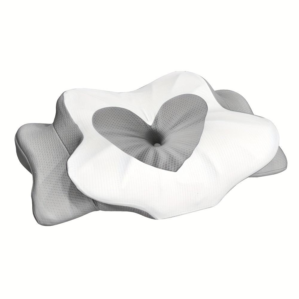 Cervical Pillow Memory Foam Neck Support Pillows for Sleeping Cervical for Back Sleeper Ergonomic Contour Removable Pillowcase
