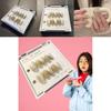 2024 New Short Handmade Nail Art Stickers High-end Fashion Wearable Nail Art Piece