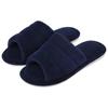 Comwarm Plush House Slippers For Women And Man Open Toe Cozy Cotton Shoes Indoor Outdoor Flat Soft Breathable Non-slip Sandals