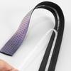 Perforated silicone bicycle handlebar tape - black