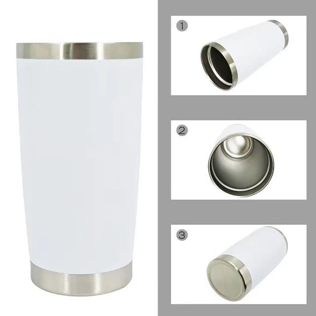 20oz Stainless Steel Vacuum Insulated Portable Cup for Outdoor Use