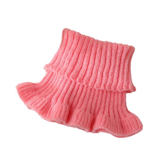 Женский шейный платок, однотонный, с прозрачной отделкой, с имитацией воротника, вязаный, теплый, стильный, утеплитель для шеи, универсальный аксессуар для одежды