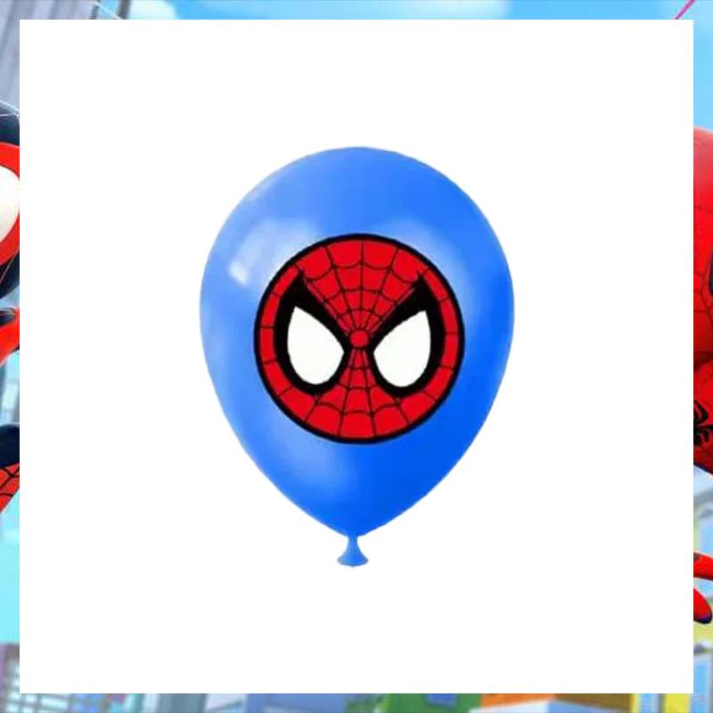 Spot Spider-Man And His Amazing Friends Birthday Party Decoration Balloon Flag Cake Power Strip Party Supplies