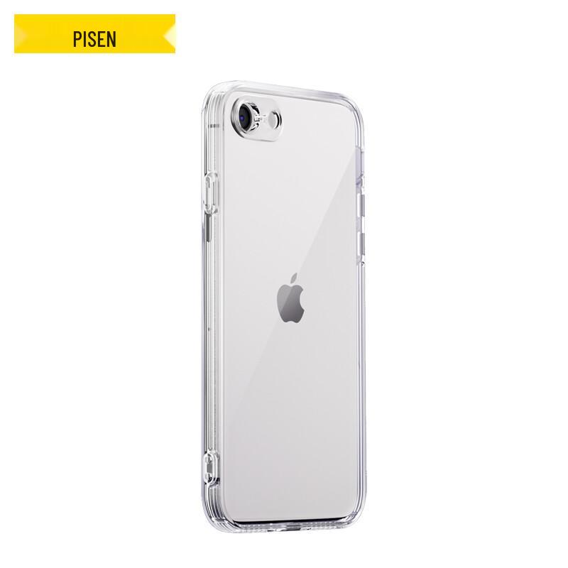 Прозрачный противоударный TPU чехол Pisen для iPhone