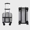 Pet Trolley Bag Detachable Rolling Carrier for Small Dogs Cats Portable Pet Travel Carrier with