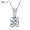 Женское ожерелье Lindon, кулон из медного сплава, циркон, модный подарок