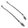 2x Before + After Kat O2 Oxygen Sensor 12V Compatible for Peug-eot 107 Citr-oen C1 Toy-ota Ayg-o 1.0 Replace 0258006720 0258006721