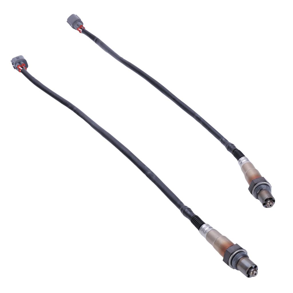 2x Before + After Kat O2 Oxygen Sensor 12V Compatible for Peug-eot 107 Citr-oen C1 Toy-ota Ayg-o 1.0 Replace 0258006720 0258006721