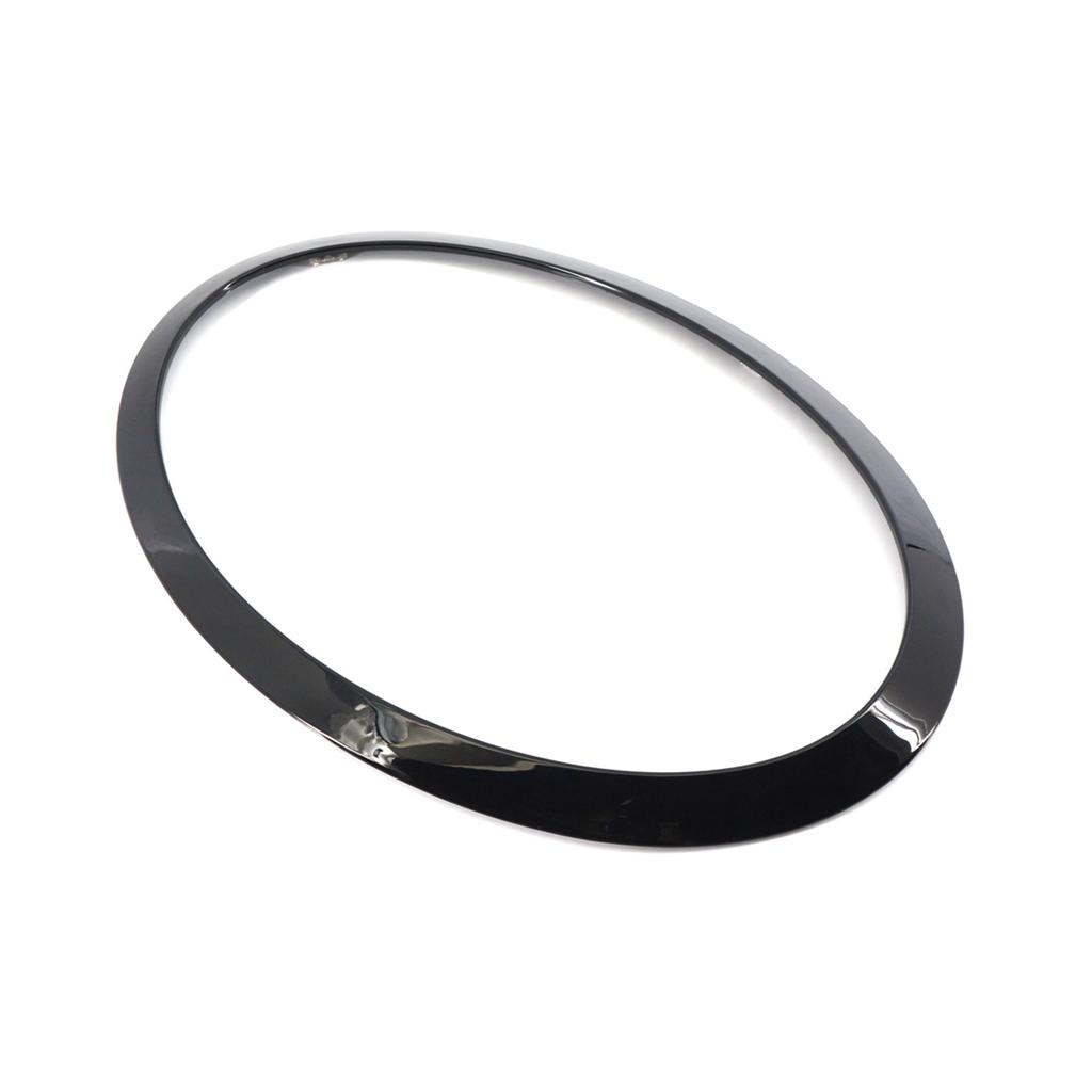 2 шт., черное кольцо для отделки фар для MINI F55 F56 F57 13-17 51712355791 51712355798, комплект из левого и правого декоративных колец