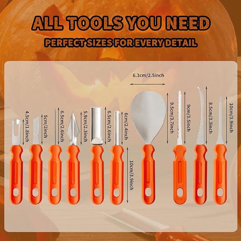 Halloween Pumpkin Lantern Carving Tool Set - Expression Knives