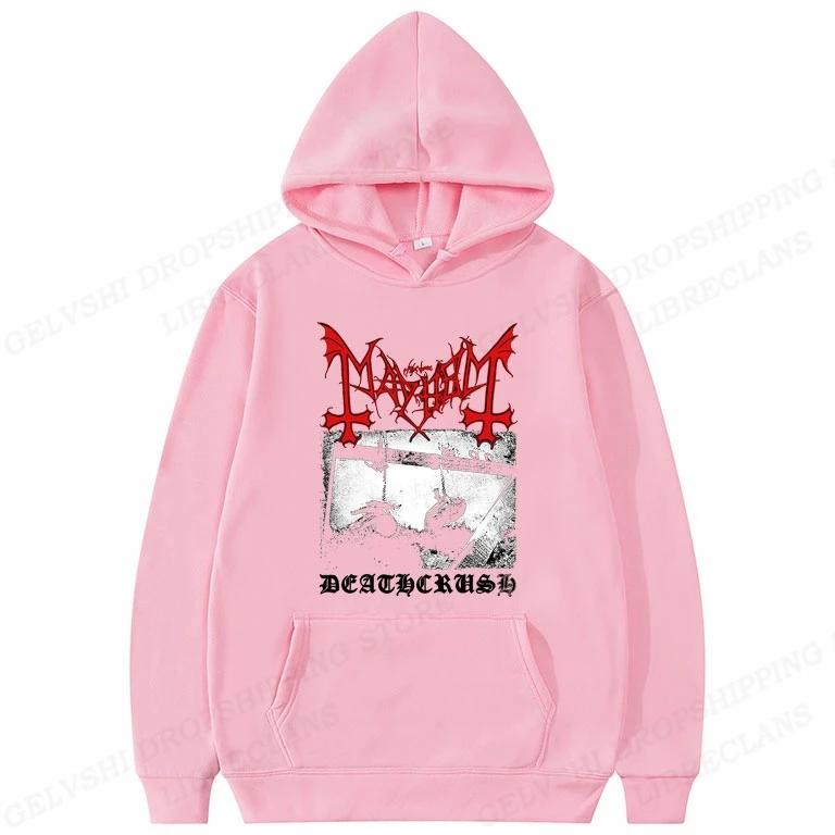 Толстовка с капюшоном Rapper Mayhem Deathrush для женщин, унисекс, модная толстовка с капюшоном, уличный хип-хоп-пуловер с капюшоном