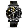 Men'S Watch, Fashion Timing Waterproof Leather Sports Quartz Men'S Watch 2131G