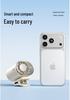 2026 Cooling Ice Pack Waist Fan: Portable Clip-On for Waist/Umbrella, Outdoor Semiconductor Cooling Device.