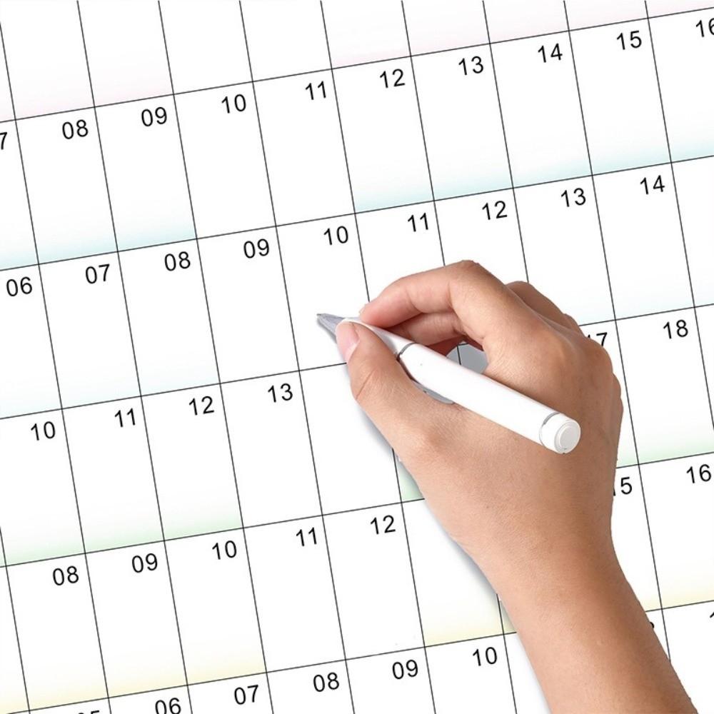 To Do List Schedule Yearly Daily Calendar Annual Planner 365 Days Planner Sheet Home Office