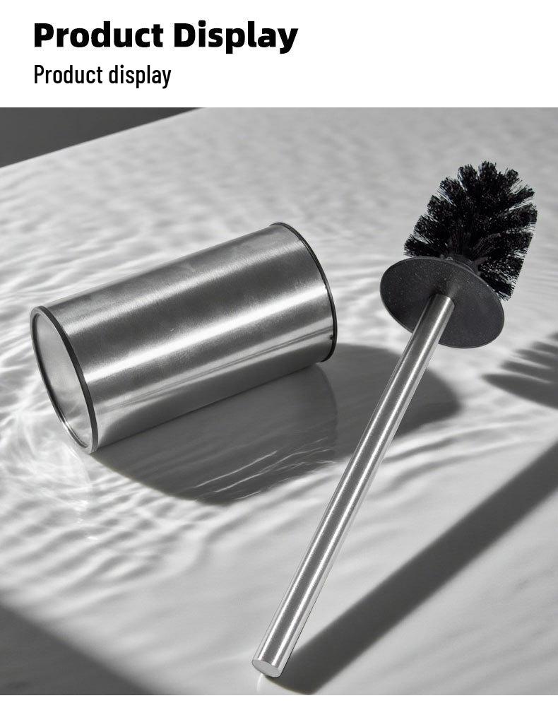 Напольный и настенный набор держателей для туалетной щетки из нержавеющей стали SUS304
