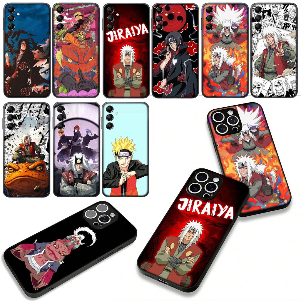 Чехол для телефона Jiraiya Naruto Uchiha Itachi для Samsung Galaxy A36 A17 A26 A07 A35 A54 A53 A13 A33 A34 S8 S9 S20 S21 FE S10 Plus