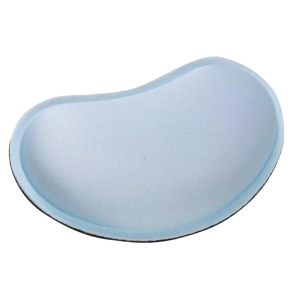 Ergonomic Memory Foam Mouse Wrist Rest Pad Lycra Fabric Pad Cushion for Computer Offices Work PC Gaming Office Workers