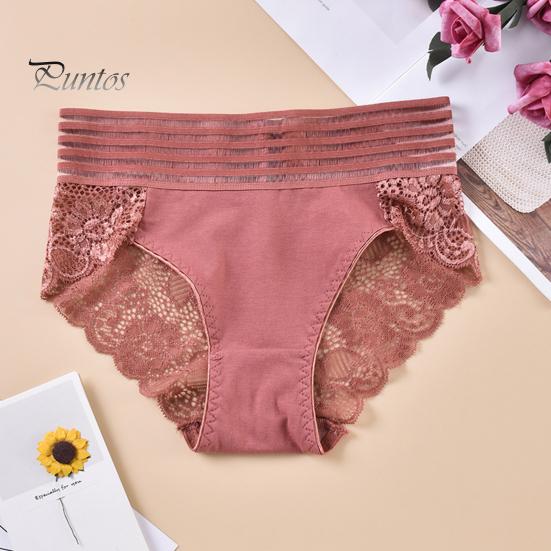 Женское нижнее белье-бикини, дышащие хлопковые трусики, женские эластичные хипстерские мягкие трусы, кружевные трусы для повседневной носки