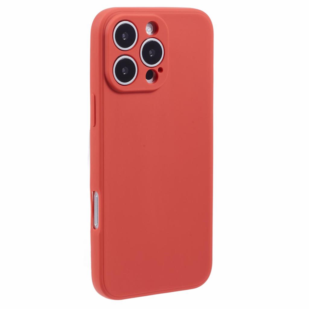 Для iPhone 16 Pro Чехол Точные вырезы Прямой край ТПУ Противоударный чехол для телефона