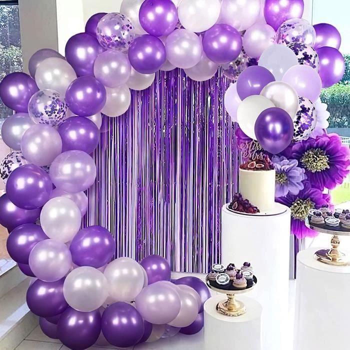 Kit d'Arche de Guirlande de Ballons 114 pcs pour Décoration de Mariage Anniversaire Fête