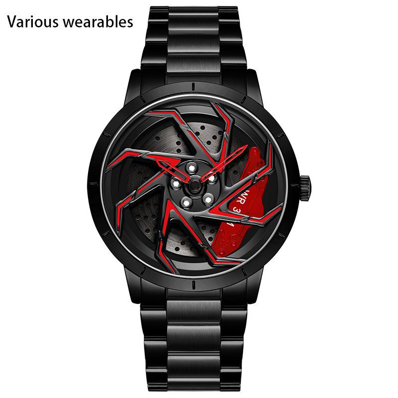 Ремень Подросток Личность Тренд Водонепроницаемый Студент Мужской Кварцевые Часы