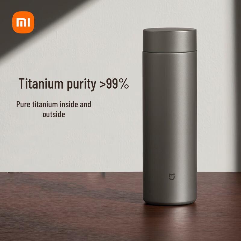 Xiaomi Mijia Термобутылка с титановым ситечком для заваривания чая 480 мл