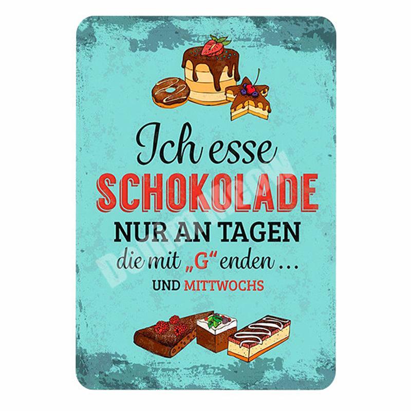 КОФЕ табличка металлические жестяные вывески паб-бар пончики декоративная тарелка мороженое запеченная настенная живопись пирог торты винтажный домашний декор A293