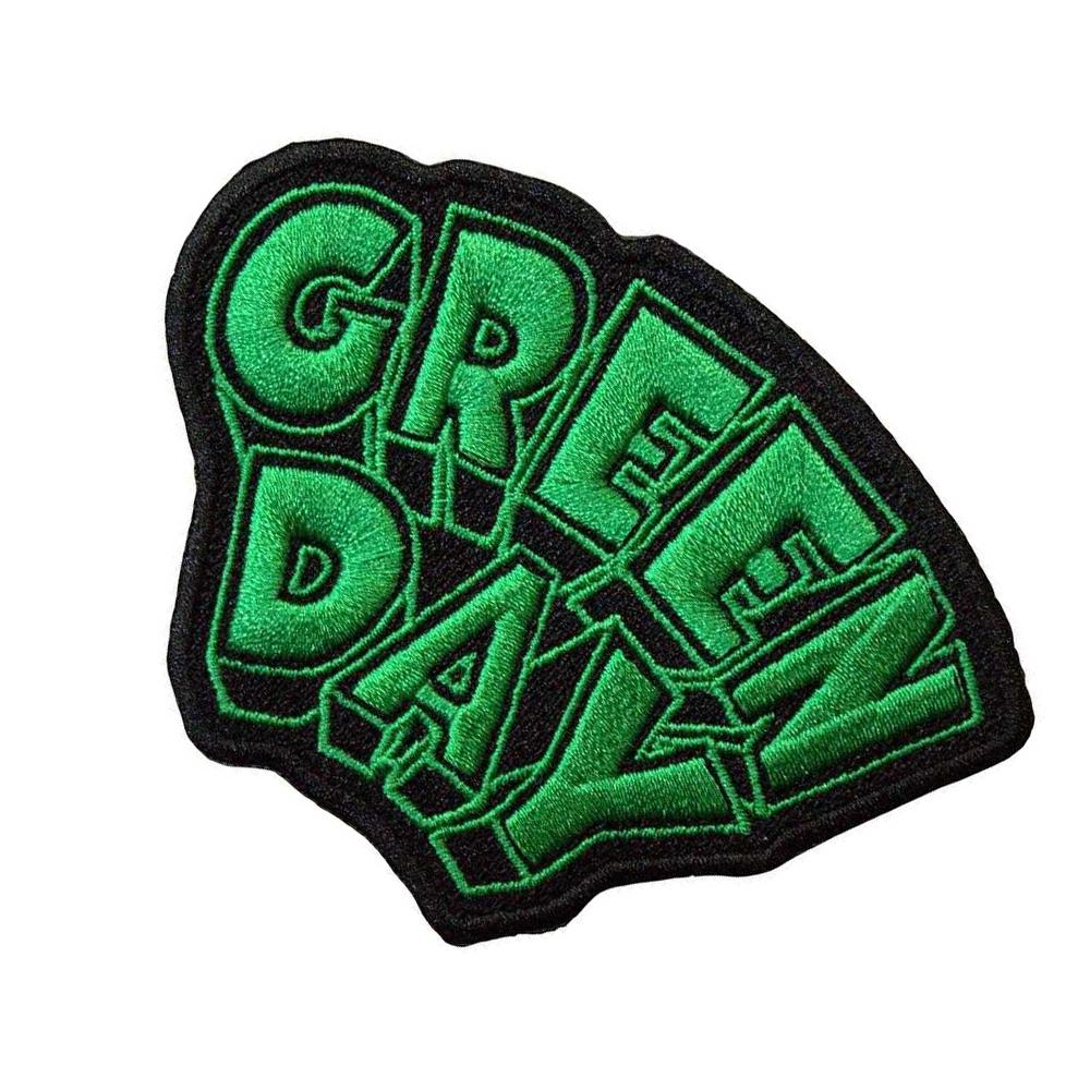 Green Day Dookie Woven Logo Iron On Patch
