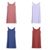 Женское платье-туника без рукавов из высококачественной хлопковой смеси для непринужденного стиля