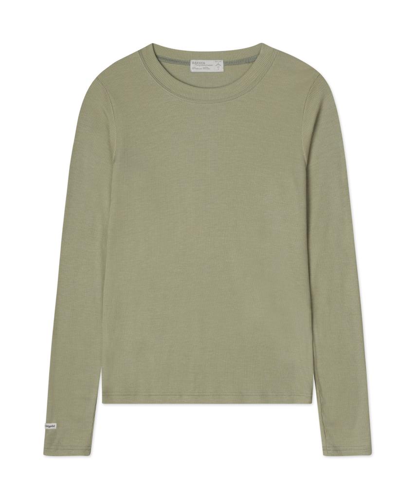 BAKKEN Soft Basic Plain Long Sleeve T-Shirt Bk4308 (4 Colors)